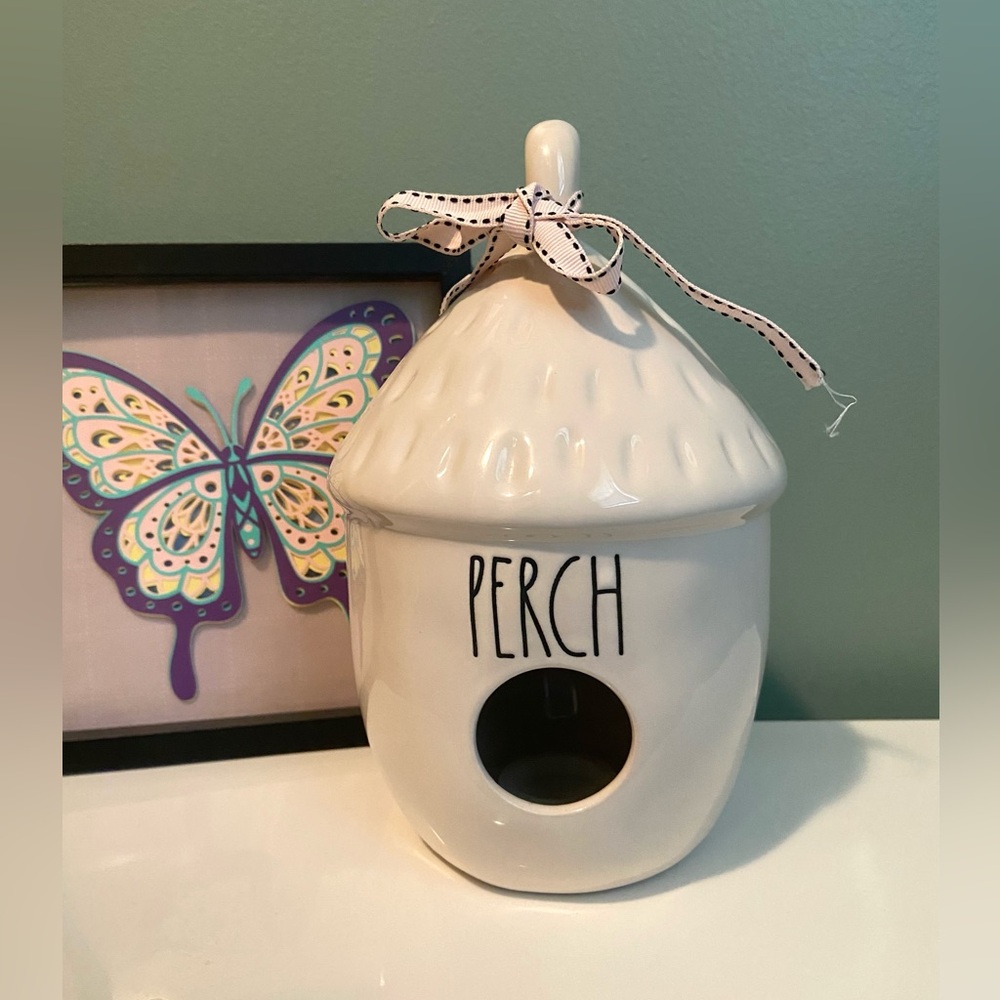 Rae Dunn PERCH Birdhouse